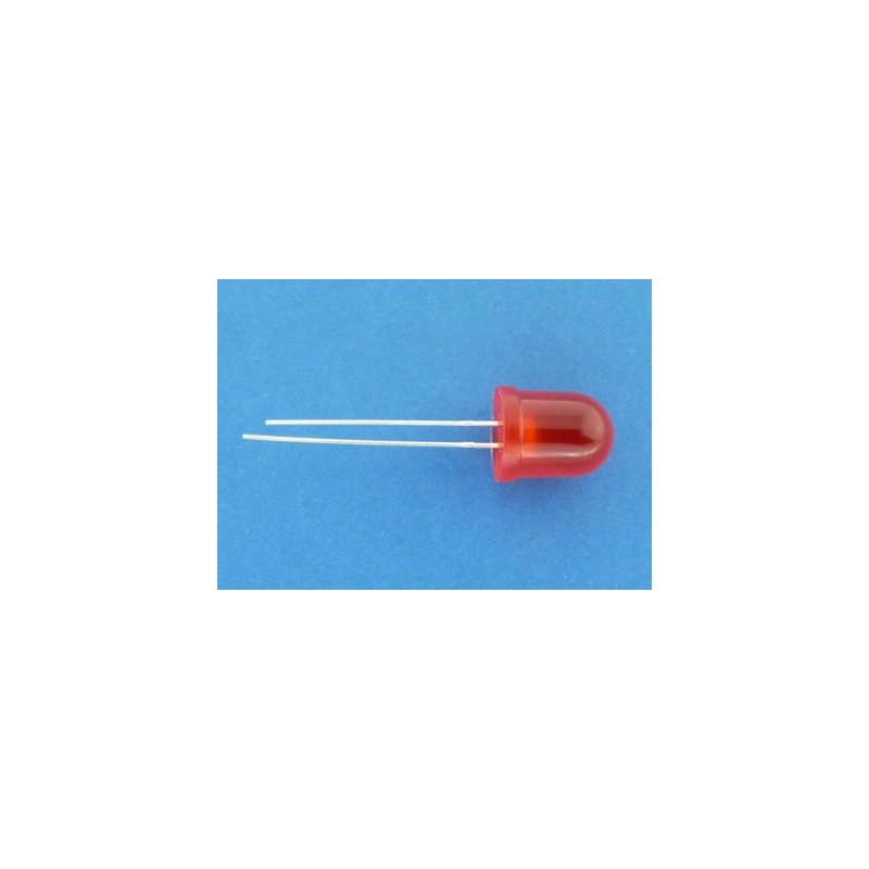 dioda fi 10 mm czerwona