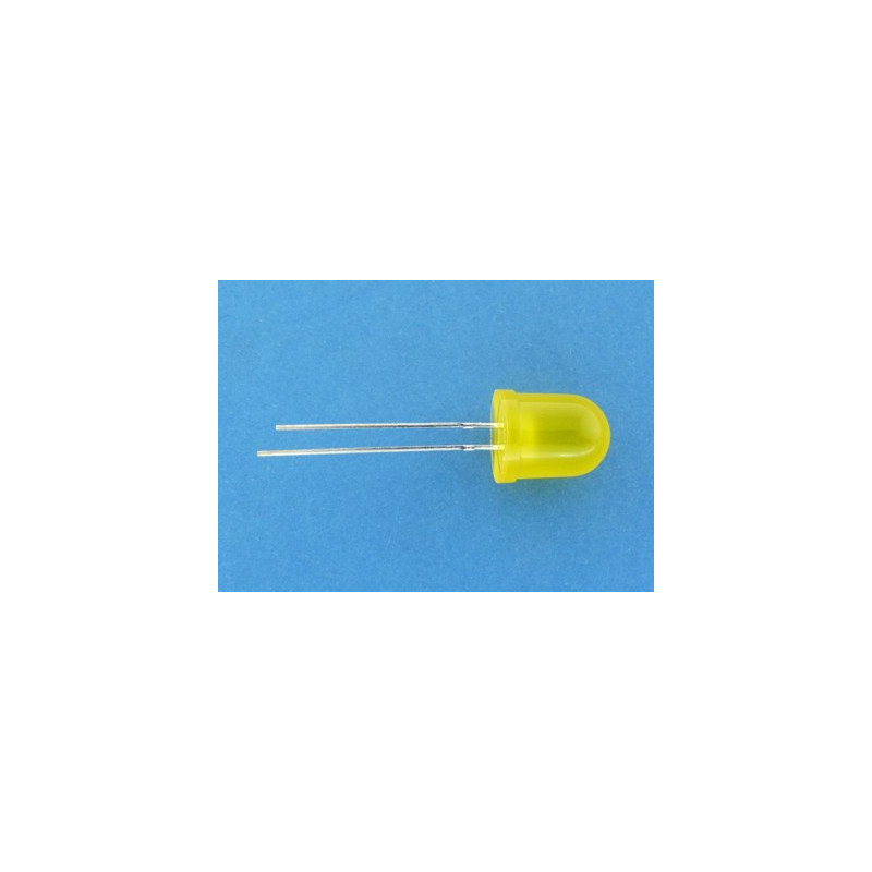 dioda fi 10 mm żółta