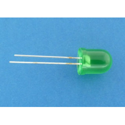 dioda fi 10 mm zielona