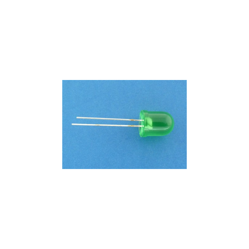 dioda fi 10 mm zielona