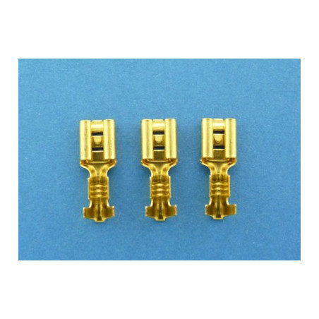 konektor 4,8x0,5 żeński op100szt