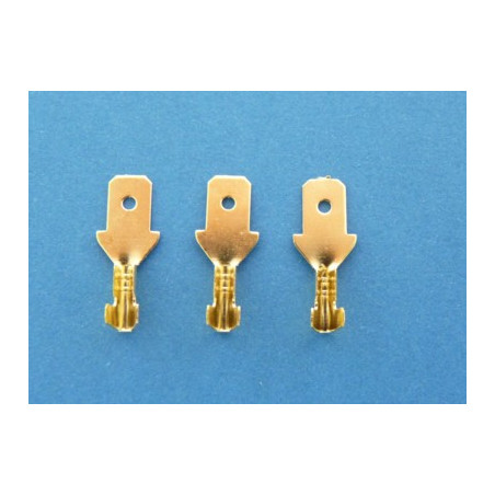 konektor 4,8x0,5 męski op100szt