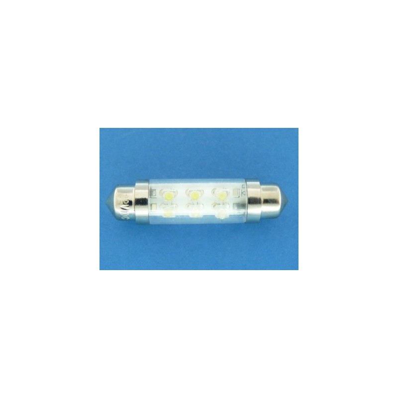 dioda_LED 10X42 BIAŁA -6 led DPI