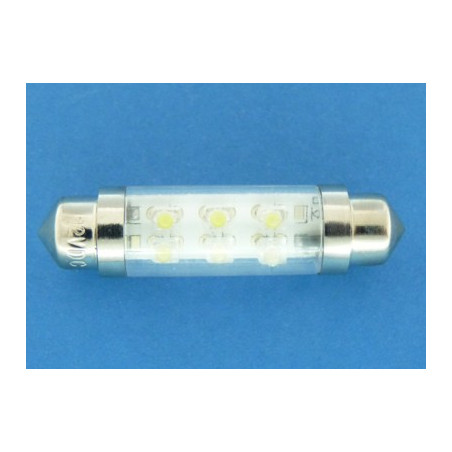 dioda_LED 10X42 BIAŁA -6 led DPI