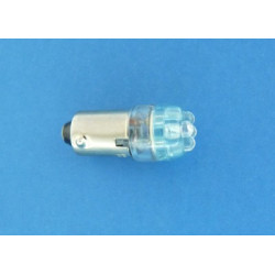 dioda  LED  BA9S 4 Niebieska