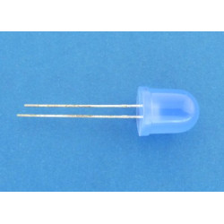 dioda fi 10mm niebieska dyfuzyjna