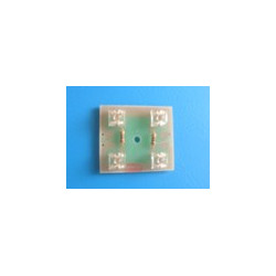 Moduł led  4 LED FLUX 12V czerwony