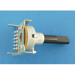 potencjometr 2x50k 6pin 150FN z gwintem
