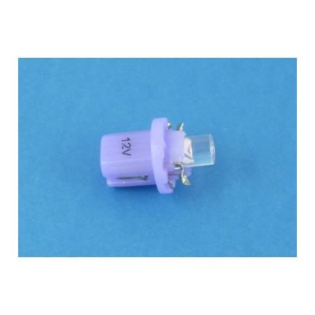 dioda  LED  R-5 UV ultrafiolet z cokołem B8.5D