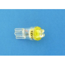 dioda  LED  R 10 biała super 194-4Y żółta