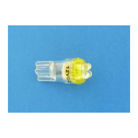 dioda  LED  R 10 biała super 194-4Y żółta