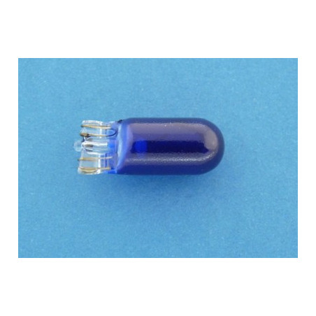 Żarówka R-10 12V 5W niebieska ciemna