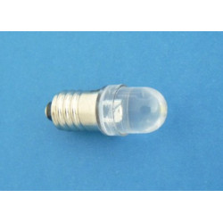 dioda  LED  E10-1W  biała 6V