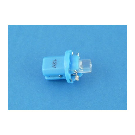 dioda  LED R-5 niebieska z cokołem 24V