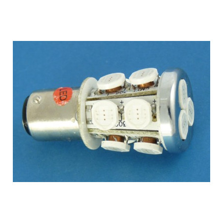 dioda_LED 1157/BAY15D 13led high power czerwona PROMOCJA