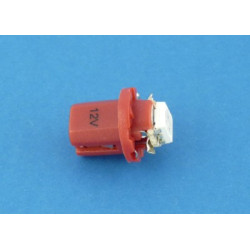 dioda  LED R-5__ B8.5 HP RED 12V
