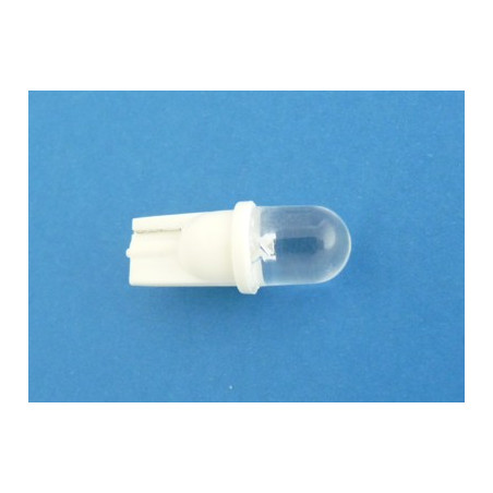 dioda  LED  R 10-biała  przeźroczysta