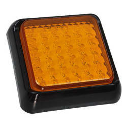 Lampa LED  KW -203 Y 36 led żółta 12-24V