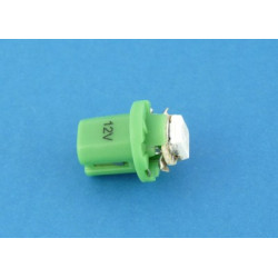 dioda  LED R-5__ B8.5 HP GREEN 12V