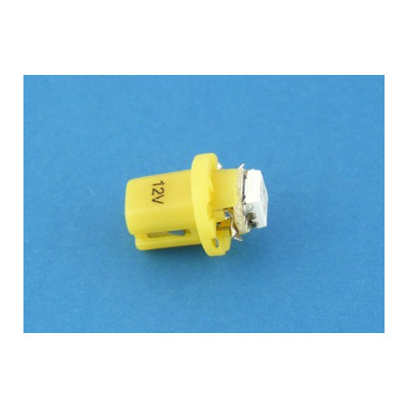 dioda  LED R-5__ B8.5 HP YELLOW 12V