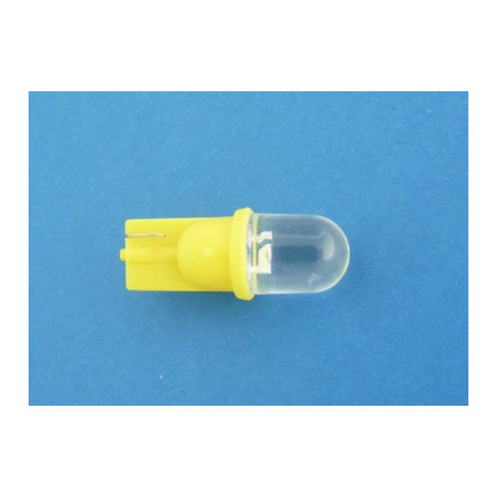 dioda  LED  R 10-żółta  przeźroczysta