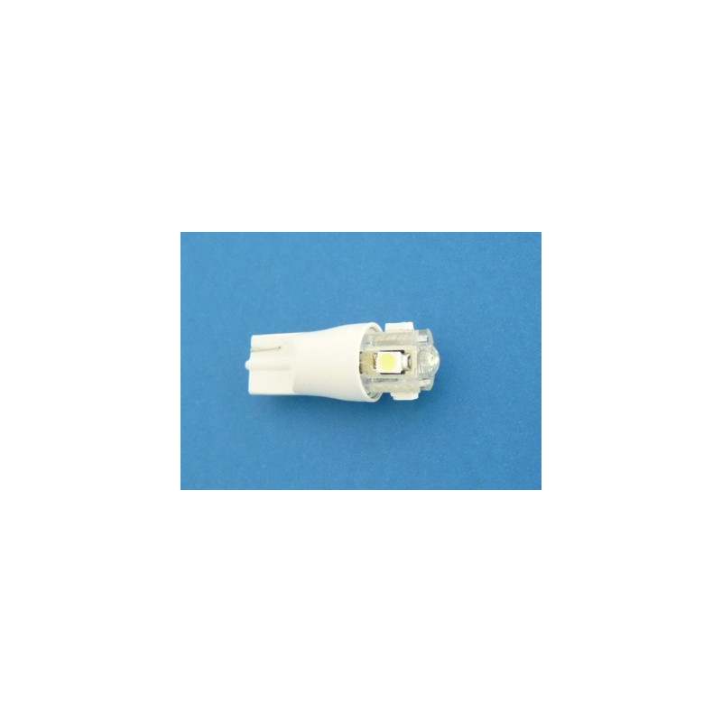 dioda  LED  R-10 1+ 4SMD biała  12V PROMOCJA