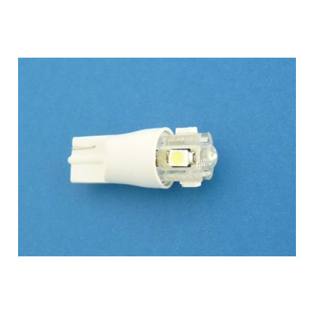 dioda  LED  R-10 1+ 4SMD biała  12V PROMOCJA
