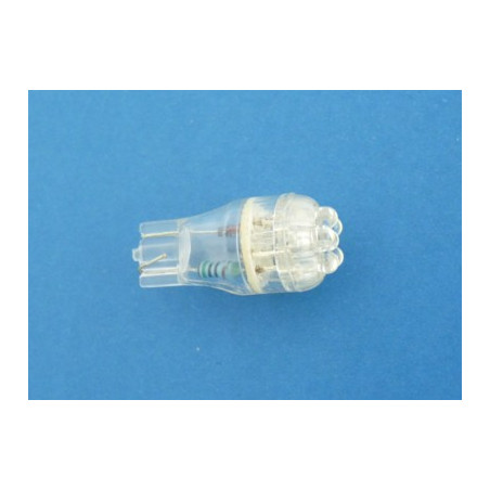 dioda  LED  R-10 4 LED biała 24V