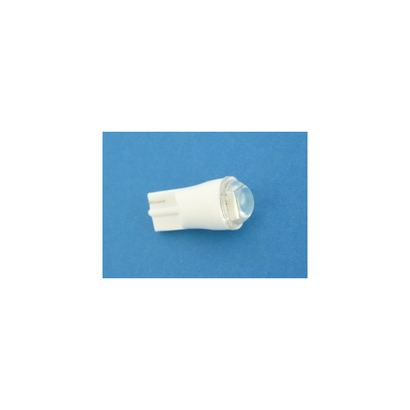 dioda  LED  R 10  5050 Biała z soczewką