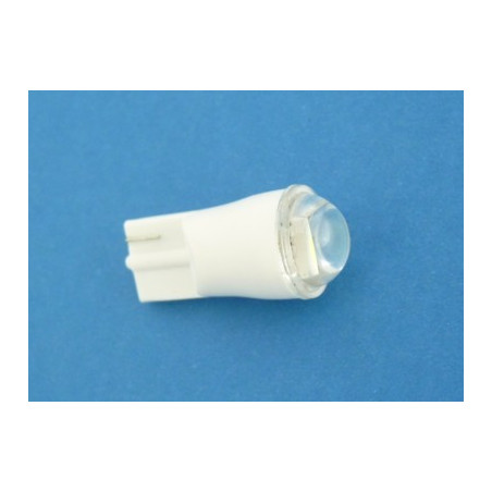 dioda  LED  R 10  5050 Biała z soczewką
