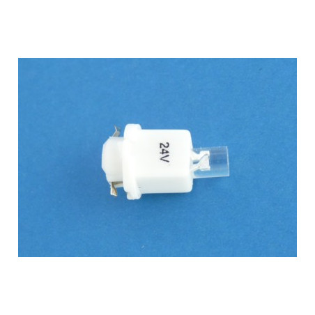 dioda  LED R-5 BAX7X12  EBSR Biała  24V