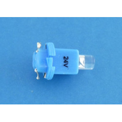 dioda  LED R-5 BAX7X12  EBSR Niebieska  24V