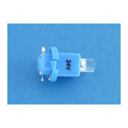 dioda  LED R-5 BAX7X12  EBSR Niebieska  24V