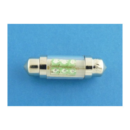 dioda_LED  10X36 Zielona 6 led 24V