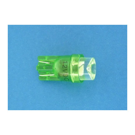 dioda  LED  R-10 zielona 24V